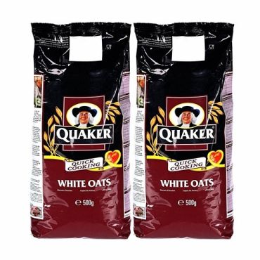 Quaker Oats Packet 2 x 500Gm, 8 Pieces Per Carton